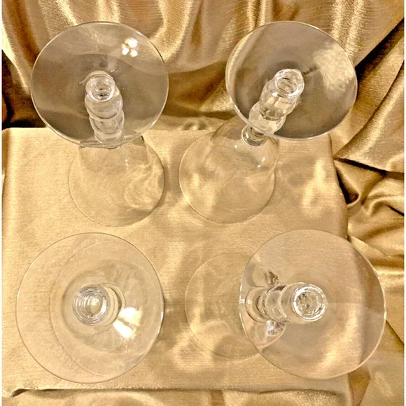 Imperial Crystal Candlewick #3400 7.5” Goblet Ball Stem Glasses 9 oz 4pc 1958 - Picture 8 of 8